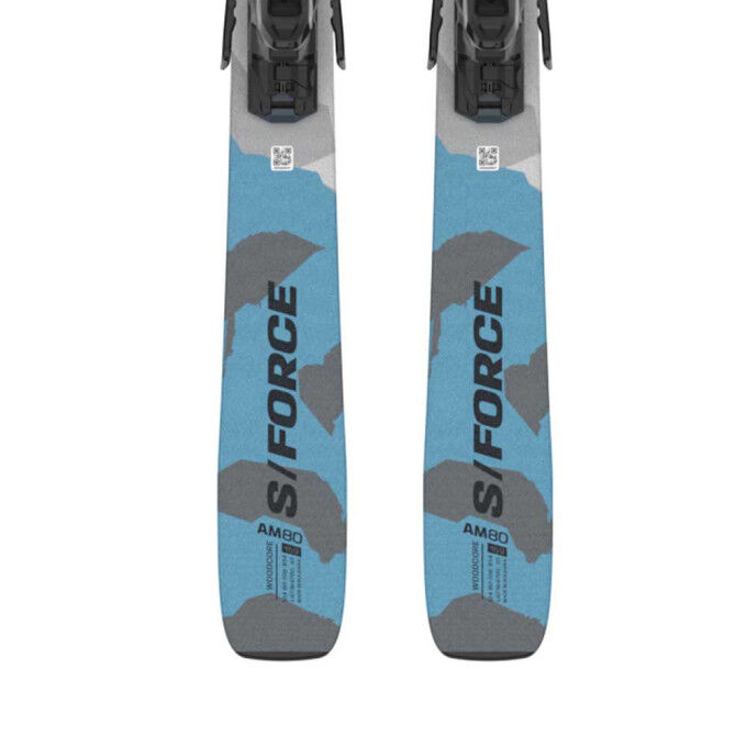 Salomon E S/FORCE AM 80 Alpine Skis Grey