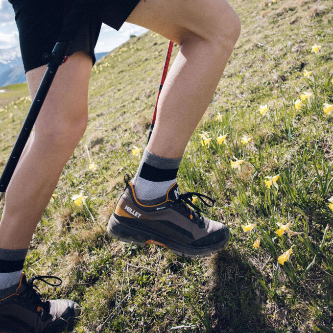 MILLET Homme Hike Up M Chaussure De Randonnée, Noir Nouveau