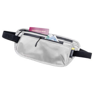 SECRET WAIST WALLET-SOIE-SAND GREY