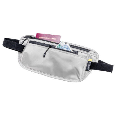 SECRET WAIST WALLET-SOIE-SAND GREY