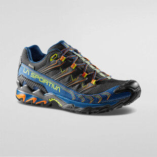 Chaussures de trail running La Sportiva ULTRA RAPTOR II GTX Storm Blue / Lime punch