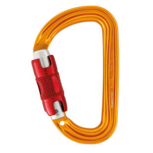 Mosquetón Petzl SM'D TWIST LOCK Amarillo