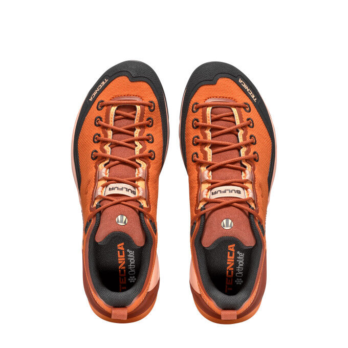 Zapatos de escalada Tecnica SULFUR S GTX WS Naranja/Rojo oscuro