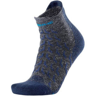 Calcetines tobilleros Therm-ic Trekking ultra cool lino Gris/Azul Marino