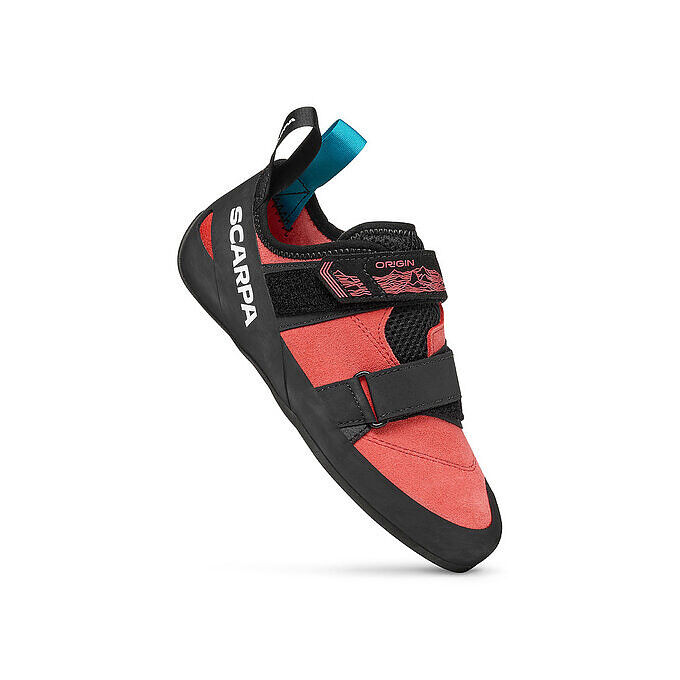 Chaussons d'escalade Scarpa ORIGIN V WMN Coral Black