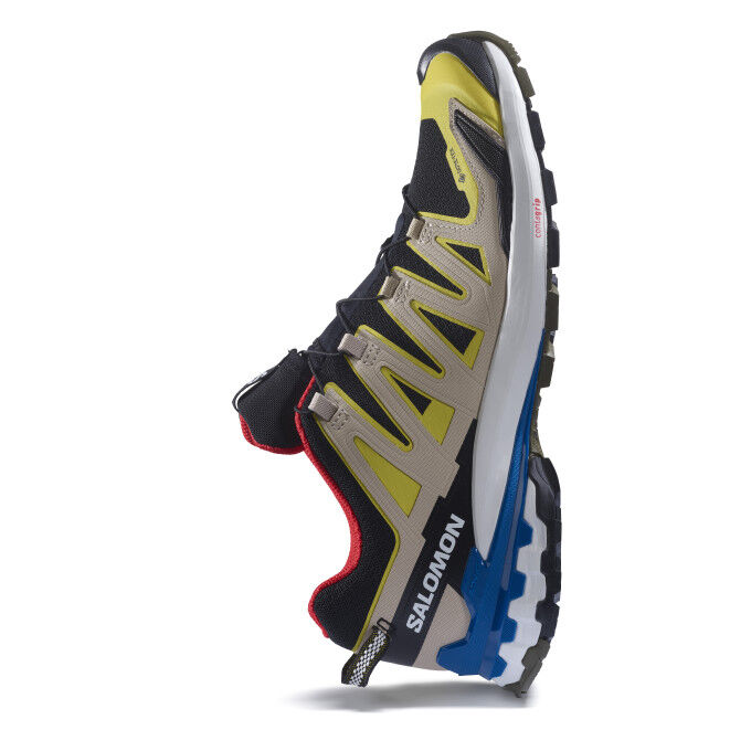 SHOES XA PRO 3D V9 GTX BLACK/BUTTER/LAPI