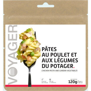 Voyager Freeze-Dried Meals Chicken and Vegetable Pasta