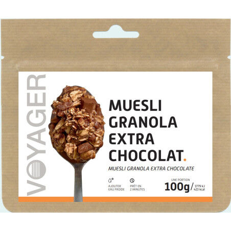 Freeze-dried meal Muesli Granola Extra Chocolate