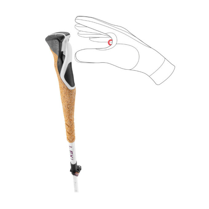 Leki CROSS TRAIL FX SUPERLITE COMPACT pole Leki CROSS TRAIL FX SUPERLITE COMPACT pole