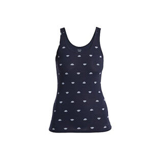 W MERINO SIREN TANK SHINE AOP