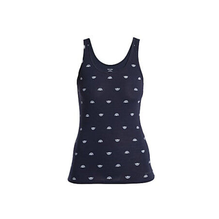 W MERINO SIREN TANK SHINE AOP