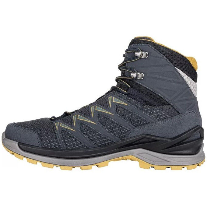 Lowa INNOX PRO GTX MID Calzado para hombre Azul acero/Mostaza