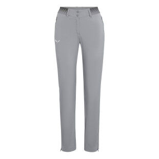 Pantalones de mujer Salewa PEDROC 3 DURASTRETCH en color «Grey Alloy»