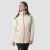 Chaqueta softshell mujer Salewa PUEZ AQUA POWERTEX Beige Avena