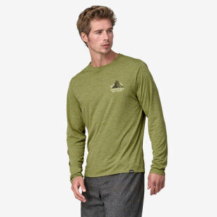M'S L/S CAP COOL DAILY GRAPHIC SHIRT - LANDS