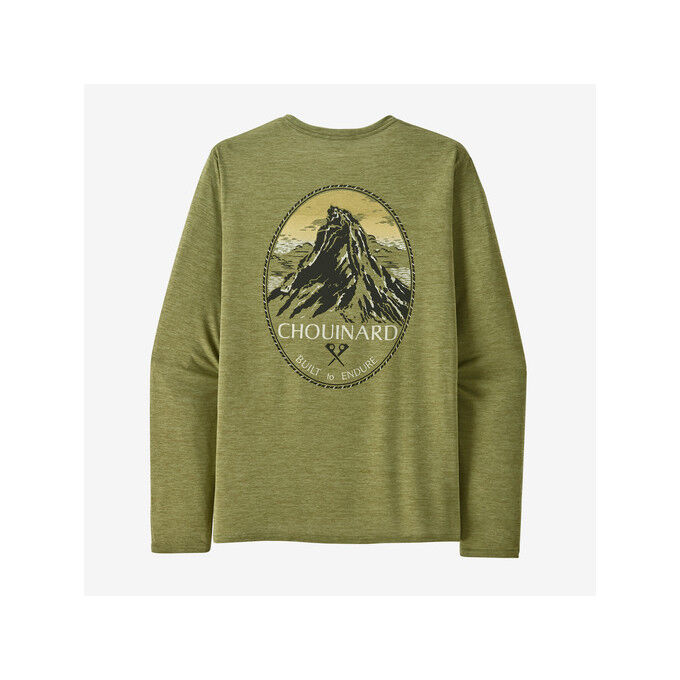 T-shirt Patagonia M'S L/S CAP COOL DAILY GRAPHIC SHIRT - LANDS