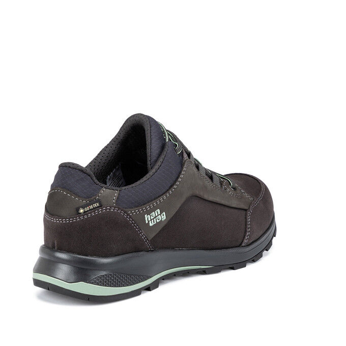  Hanwag BANKS LOW BUNION LADY GTX botas de montaña Asphalt/Mint