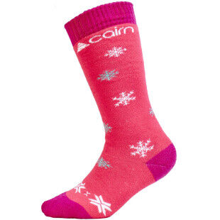 Chaussettes de ski Cairn DUO PACK SPIRIT J Green/Skull