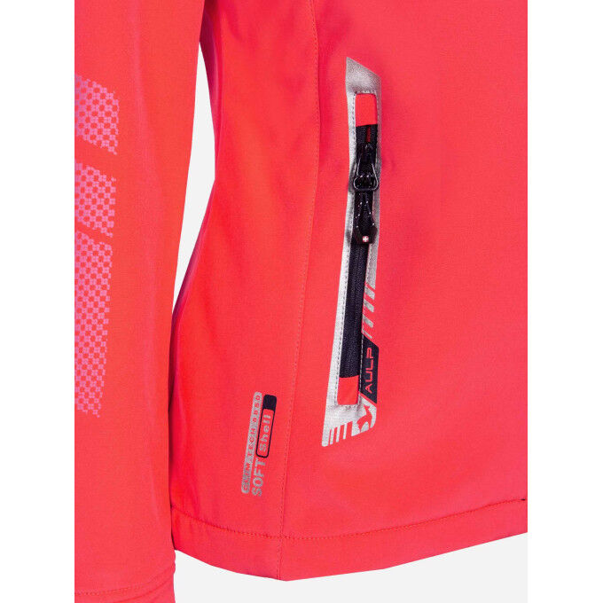 Aulp SOFTSHELL coral jacket