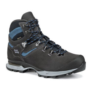 Hanwag Tatra Light WIDE GTX hiking boots for men in asphalt/blue