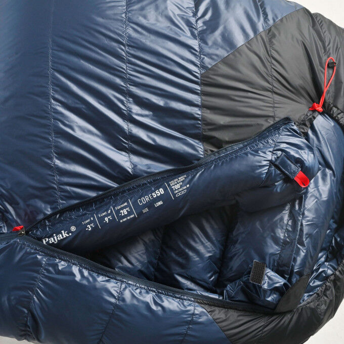 Saco de dormir Pajak CORE 550 Navy