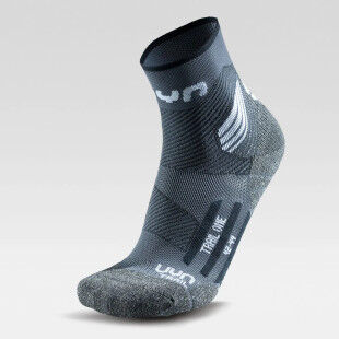 Calcetines hombre Uyn TRAIL ONE Gris/Blanco