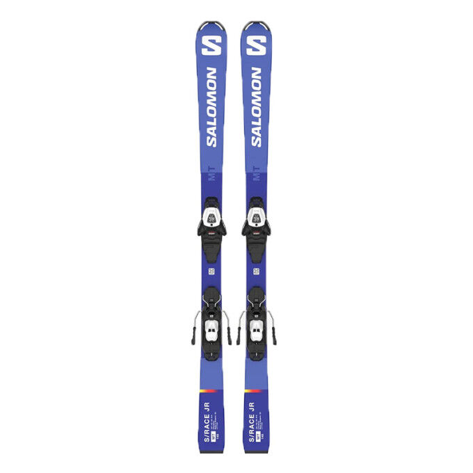 ミニとまた美品 Salomon サロモン S/Race JR ジュニアス Salomon S/RACE MT JR Race Blue/White junior racing skis
