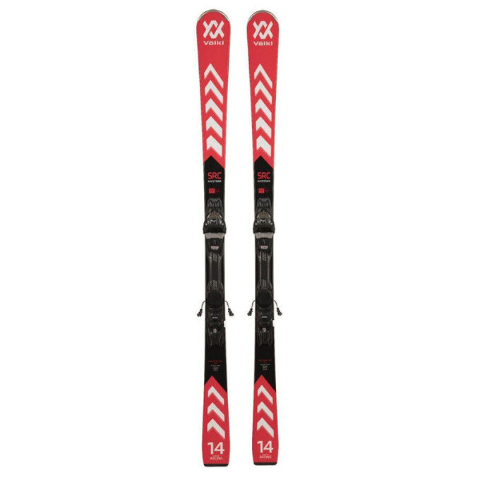 Völkl Racetiger srcスキー 赤/黒 Volkl RACETIGER SRC esquís de slalom + fijación VMOTION 10 GW BLACK