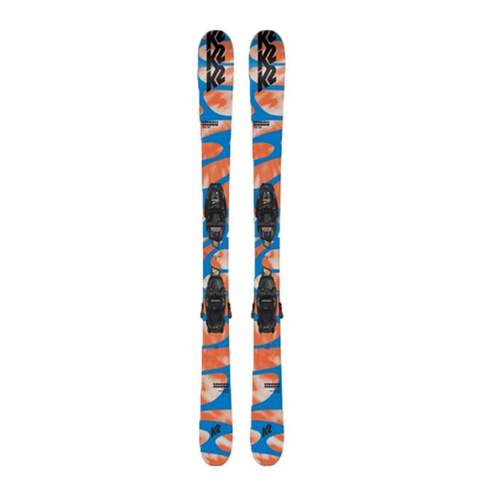 K2 MISSY junior skis + FDT 7.0 SET L PLATE bindings Blue Orange