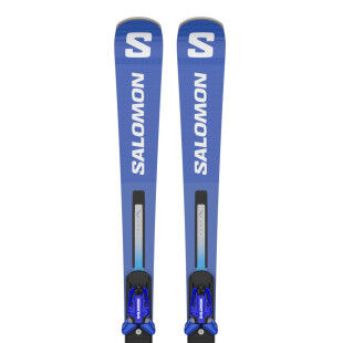 Pack de skis Salomon X S/RACE SL PRO + X12 TL Bleu