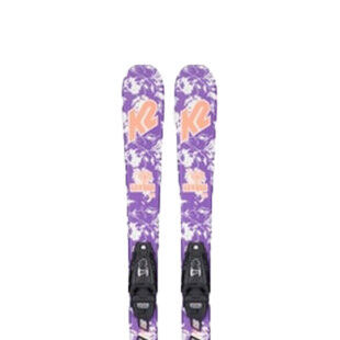 Skis K2 LUV BUG - FDT 7.0 SET - L PLATE