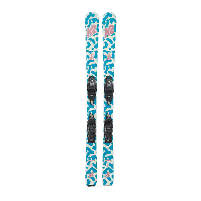 K2 LUV BUG - FDT 4.5 SET - S PLATE Junior Skis