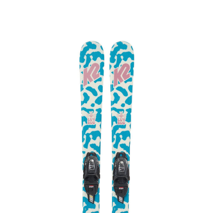 K2 LUV BUG - FDT 4.5 SET - S PLATE Junior Skis