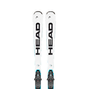 Head WCR E.SL REBEL TEAM SW junior skis + FF 11 RACE bindings