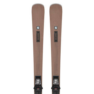 Pack of Salomon E S/MAX N°12 + M12 F80 LT skis