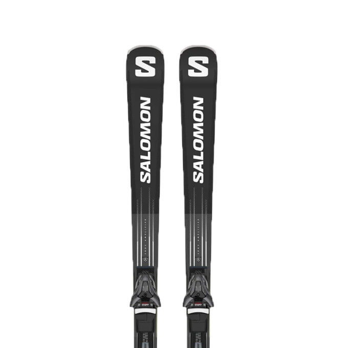 スキー Salomon E S/Max 12+Z12 Walk F80 170cm Salomon E S/MAX 12 unisex ski pack + Z12 GW Black/White/Neon