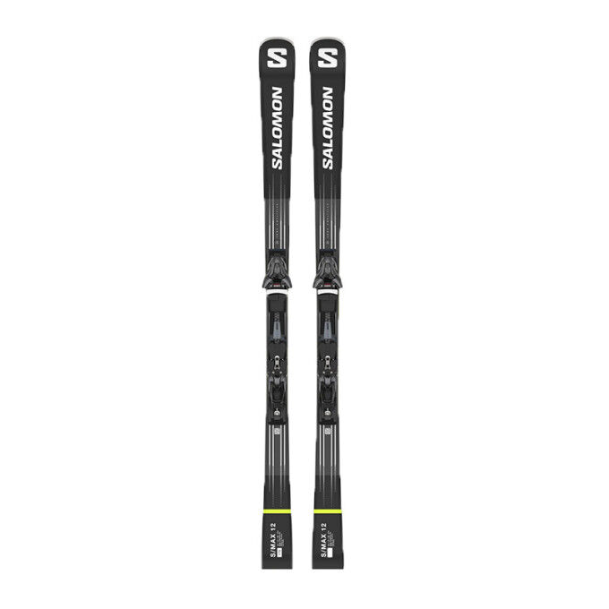 Salomon E S/MAX 12 unisex ski pack + Z12 GW Black/White/Neon Salomon E S/MAX 12 unisex ski pack + Z12 GW Black/White/Neon