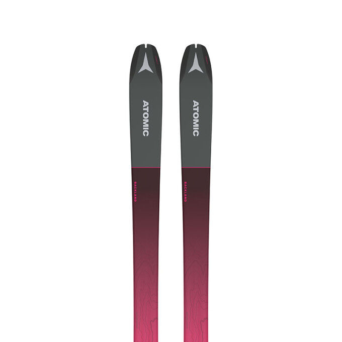 Atomic BACKLAND 86 SL W Skis + SKIN 85/86 Anthracite / Pink