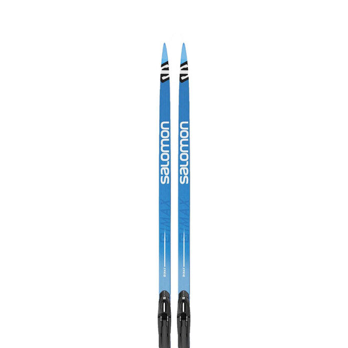 Pack of Salomon S/MAX eSKIN MED cross-country skis + PROLINK SHIFT-IN CL bindings Pack of Salomon S/MAX eSKIN MED cross-country skis + PROLINK SHIFT-IN CL bindings