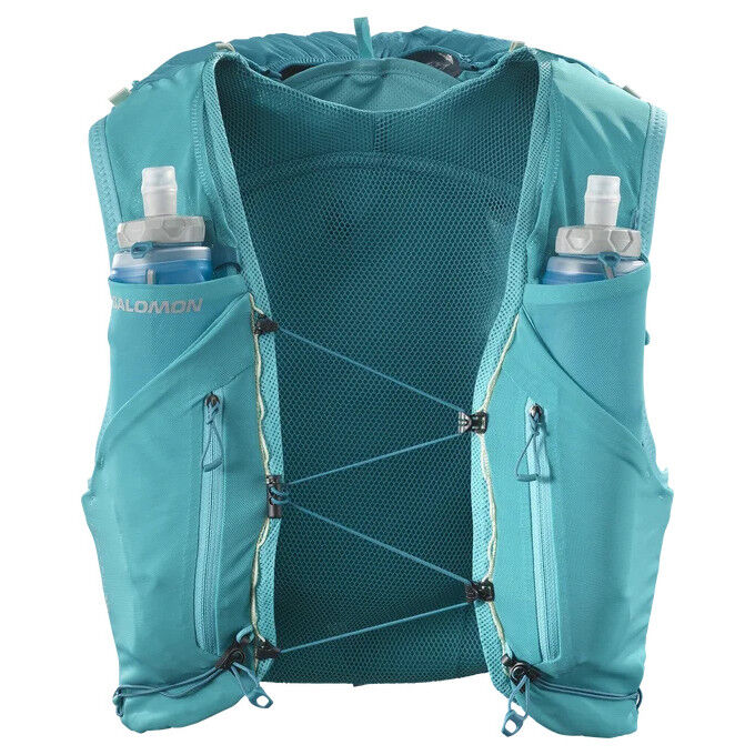 Unisex hydration jacket Salomon ADV SKIN 12 Tahitian Tide/Peacock blue
