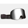 MATT BLACK / SILVER LENS
