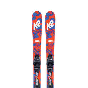 Lote de esquís K2 INDY 4.5 + fijaciones FDT 4.5 S Black