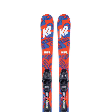 Pack of K2 INDY 4.5 skis + FDT 4.5 S Black bindings