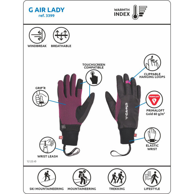 G AIR LADY BLACK / FUCHSIA
