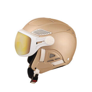 Casco de esquí con visera Diezz LOUNA II Champagne