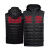 Chaqueta calefactable sin mangas para hombre G HEAT EVO - Negro