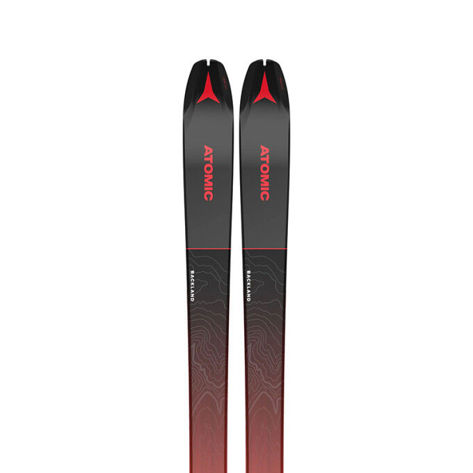 Atomic BACKLAND 78 Black/Red touring skis