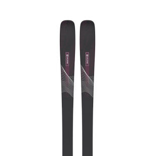 ALPINE SKI N STANCE W 84 BLACK/BORDEAU