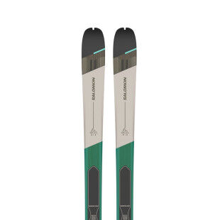 Skis Salomon MTN 86 W PRO + peaux SKINS
