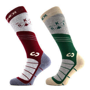 MENS SKI MOUNTAIN SKI BRG/GRN